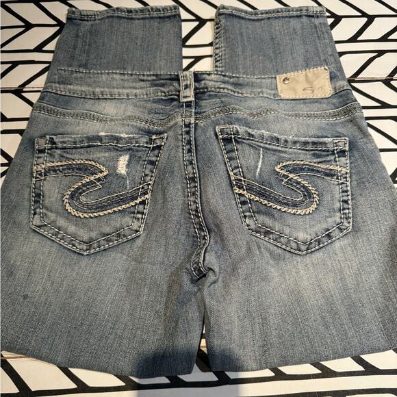 Silver Jeans Aiko Mid Capri size 27 - Picture 1 of 7
